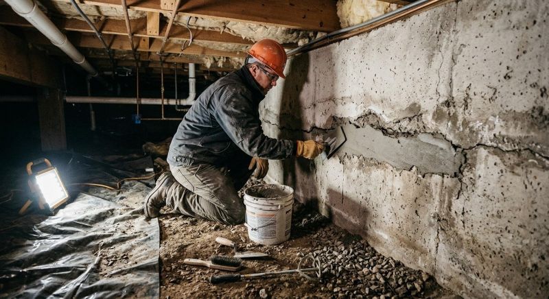 Basement Foundation Repair in Brea, CA