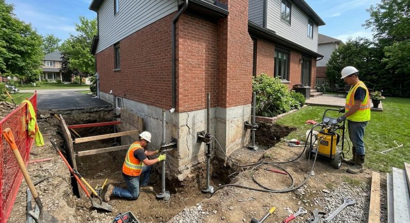 Basement Underpinning in Fullerton, CA