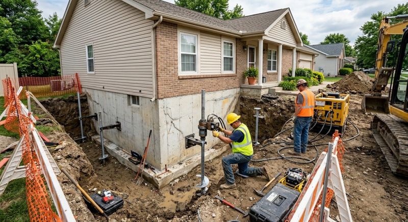Building Foundation Repair in Cerritos, CA