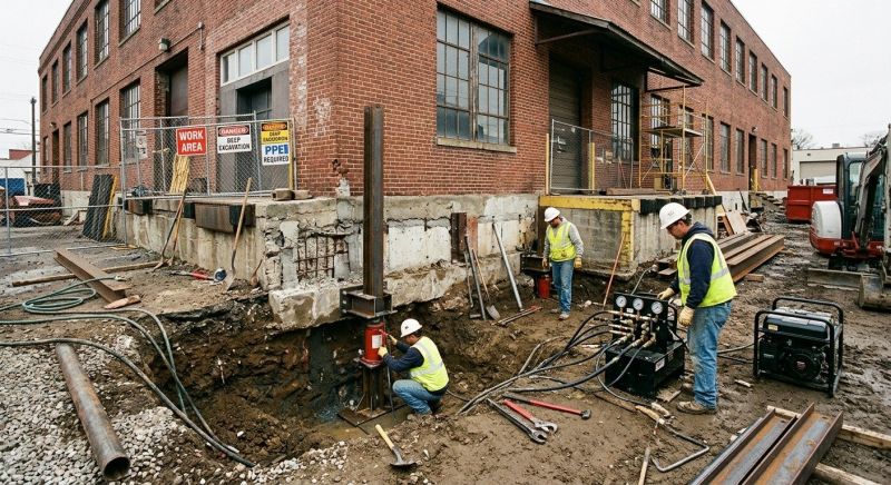 Building Foundation Repair in Garden Grove, CA