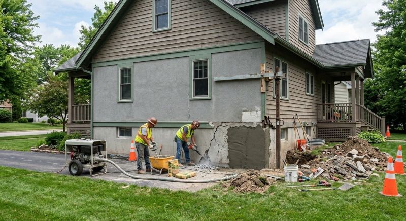 Building Foundation Repair in Monterey Park, CA