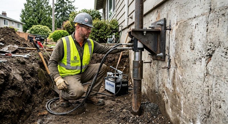 Concrete Foundation Leveling in San Dimas, CA