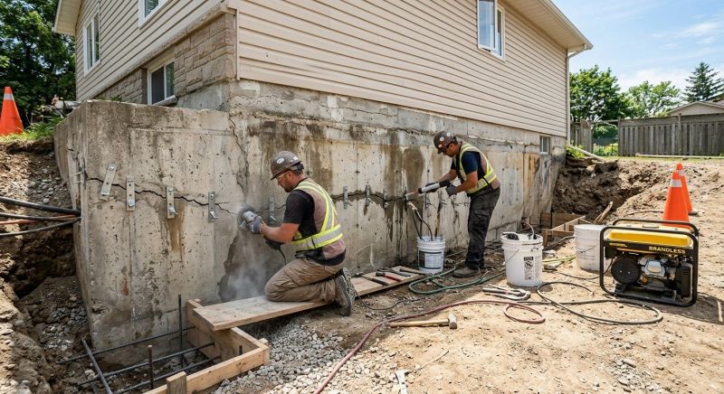 Concrete Foundation Repair in Downey, CA