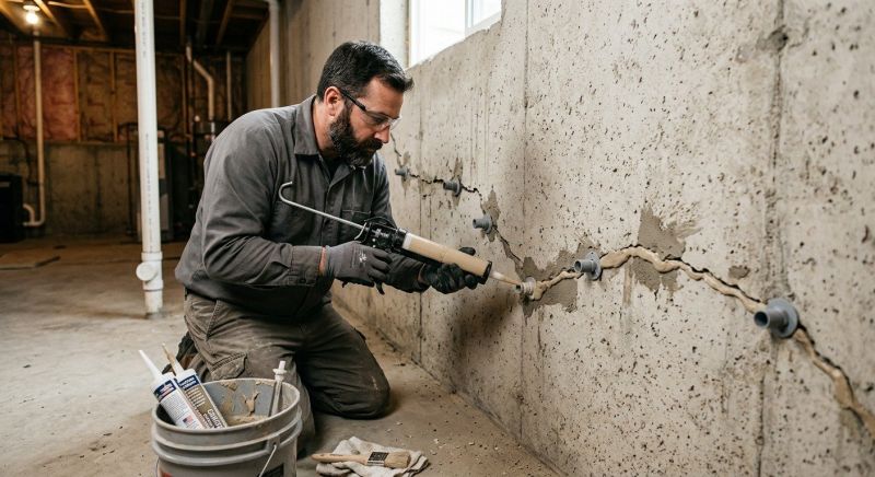 Cracked Foundation Repair in Brea, CA
