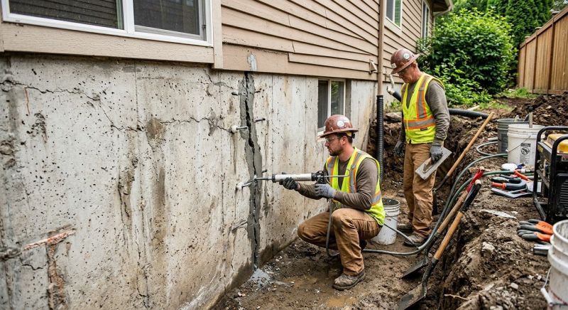 Cracked Foundation Repair in Glendale, CA