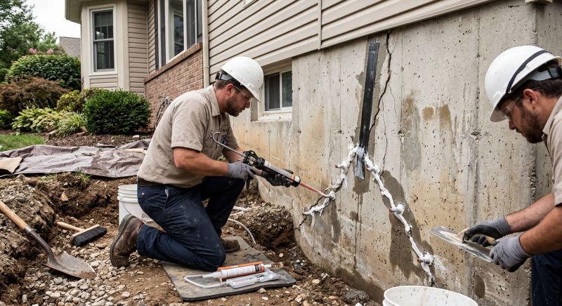 Cracked Foundation Repair in Monterey Park, CA