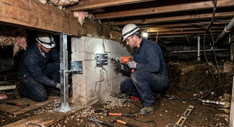 Crawlspace Foundation Repair in Bell, CA