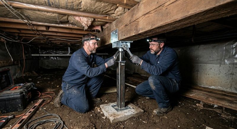 Crawlspace Foundation Repair in Laguna Hills, CA
