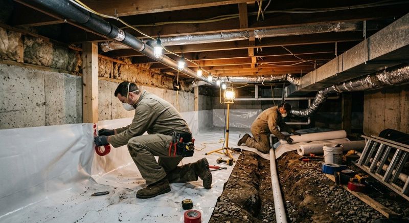 Crawlspace Repair in Fullerton, CA