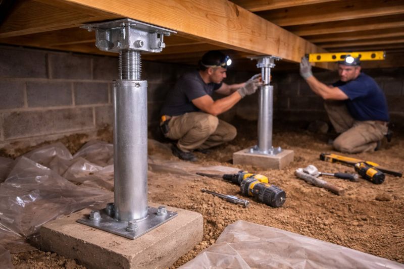 Crawlspace Structural Repair in Fullerton, CA