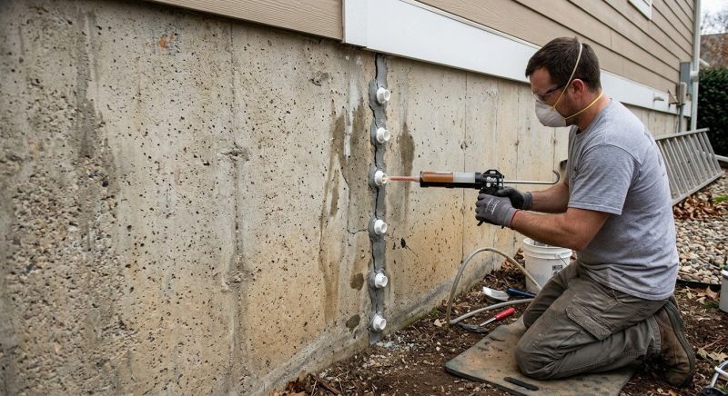 Foundation Crack Repair in Hacienda Heights, CA