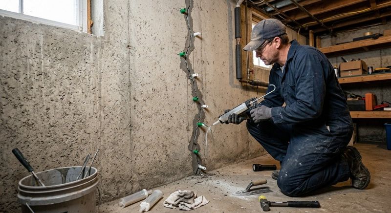Foundation Crack Repair in Lawndale, CA