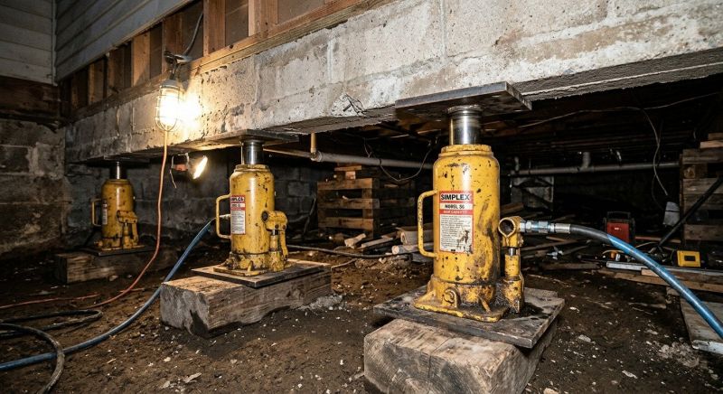 Foundation Jacking in Downey, CA