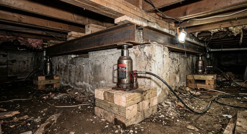 Foundation Jacking in El Monte, CA