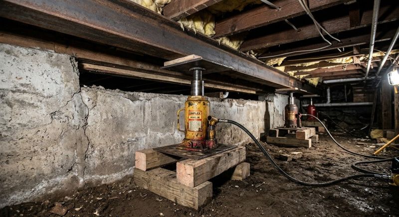 Foundation Jacking in La Habra, CA