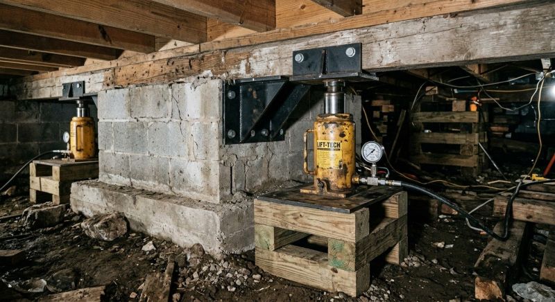 Foundation Jacking in Long Beach, CA