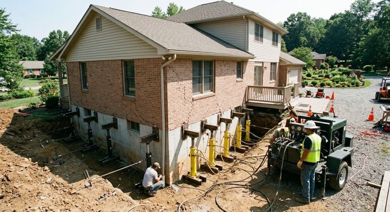 Foundation Jacking in Los Angeles County, CA