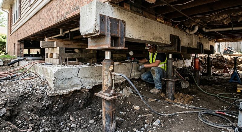 Foundation Lifting in Irvine, CA