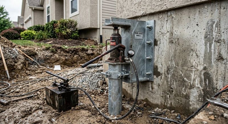 Foundation Pier Leveling in Fullerton, CA