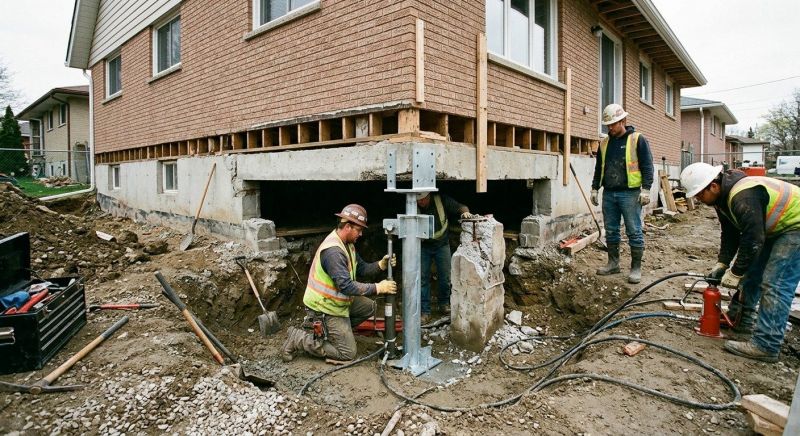 Foundation Pier Repair in Fullerton, CA