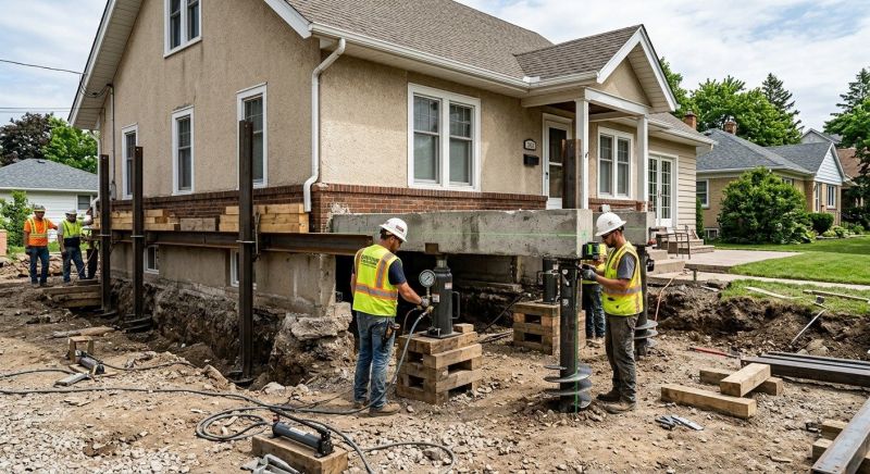 Foundation Releveling in Fullerton, CA