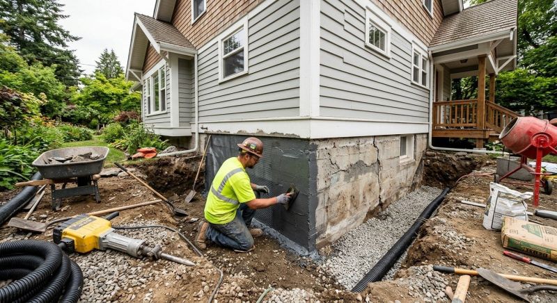 Foundation Renovation in Fullerton, CA