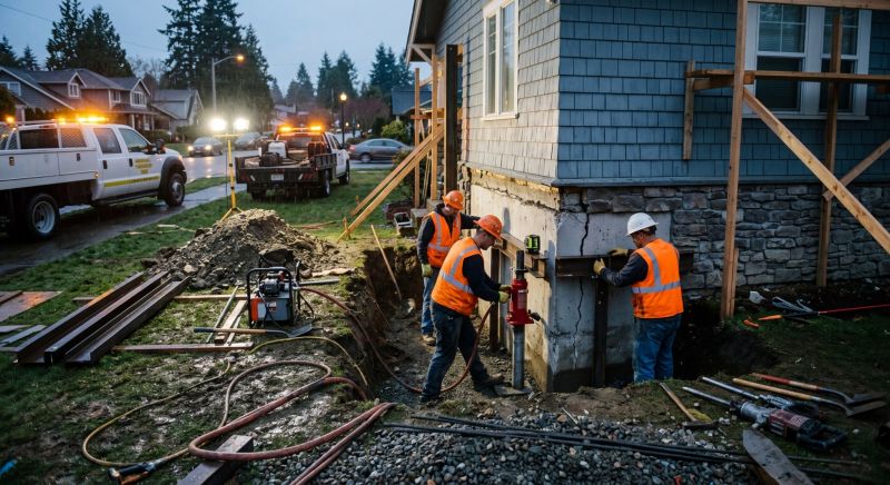 Foundation Stabilizing in Carson, CA