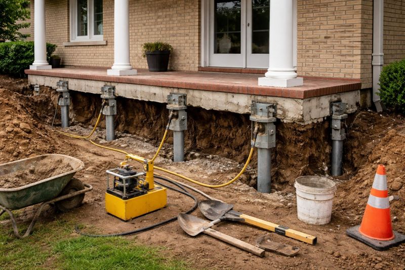 Foundation Stabilizing in Chino, CA