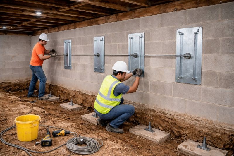 Foundation Stabilizing in Lake Forest, CA