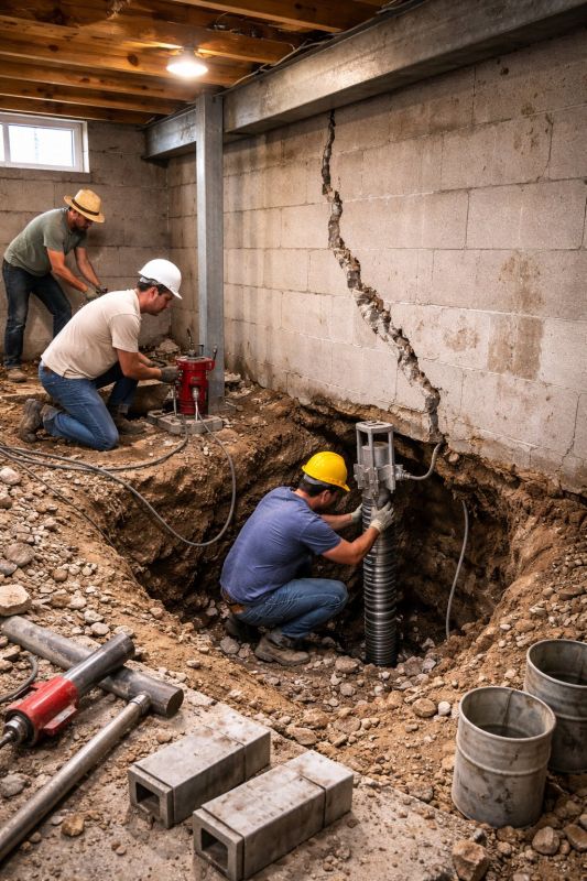 Foundation Structural Repair in Bell, CA