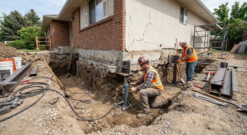 Foundation Structural Repair in Pico Rivera, CA