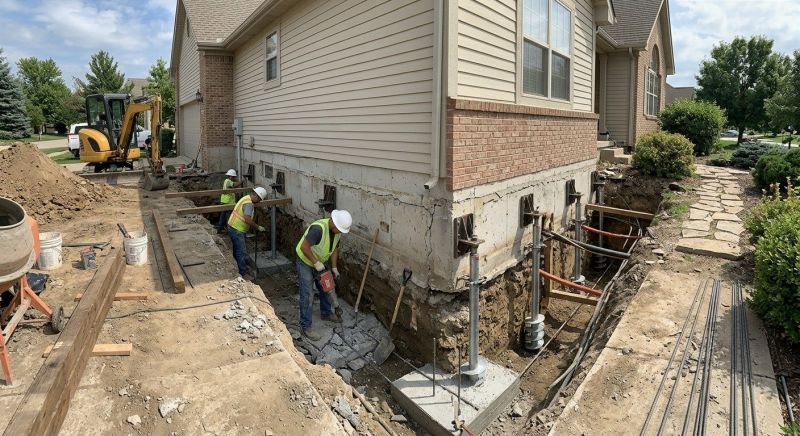 Foundation Underpinning in Fullerton, CA