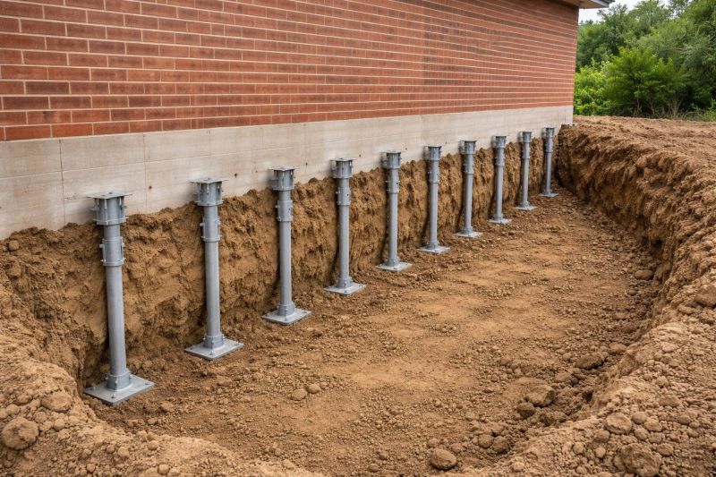 Helical Piers Installation in Fullerton, CA