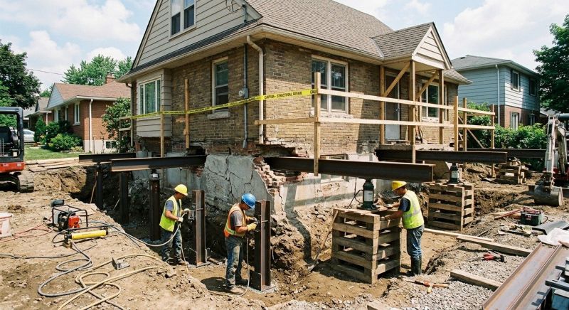 House Foundation Repair in Corona, CA