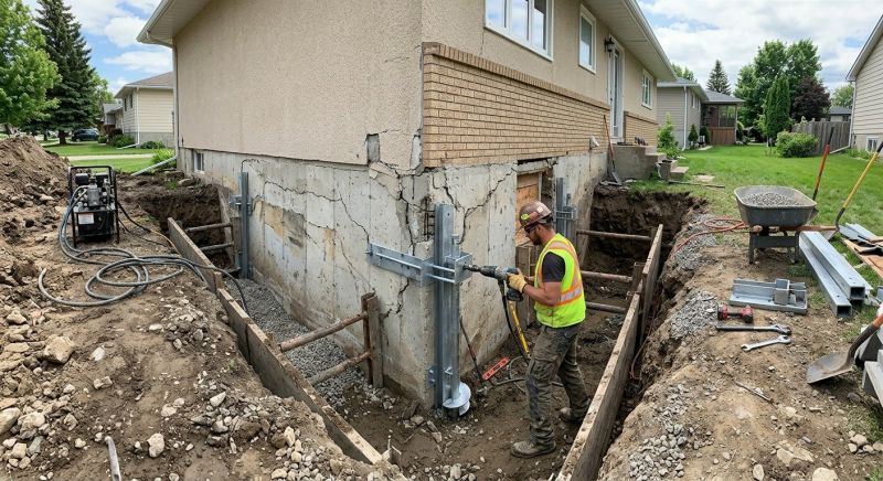 House Foundation Repair in Montebello, CA