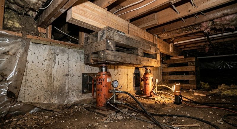 House Settling Repair in Fullerton, CA