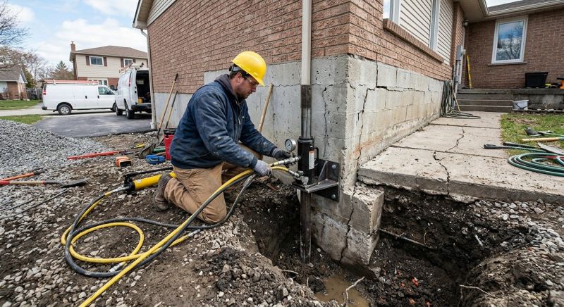 Sinking Foundation Repair in Gardena, CA