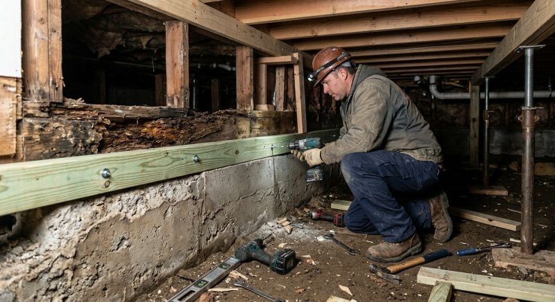 Sinking Foundation Repair in Glendale, CA
