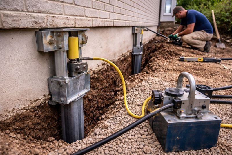 Sinking Foundation Repair in La Habra, CA