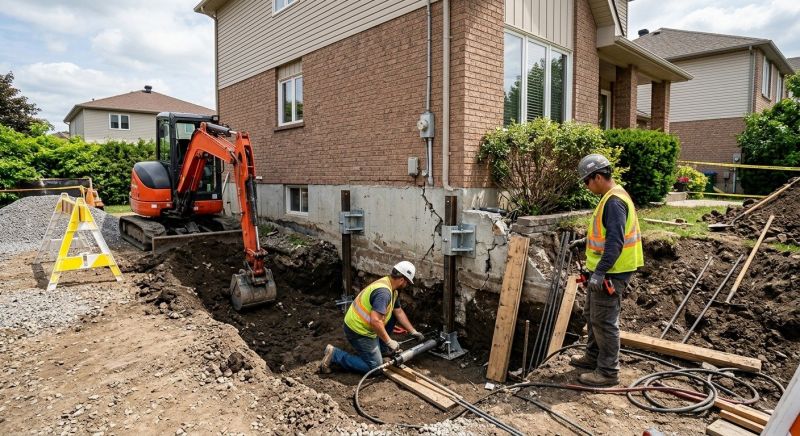 Sinking Foundation Repair in Lawndale, CA
