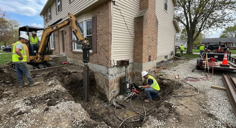 Sinking Foundation Repair in Los Alamitos, CA