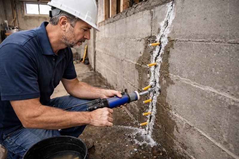 Structural Crack Repair in Fullerton, CA