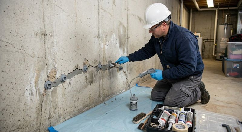 Structural Crack Repair in Fullerton, CA